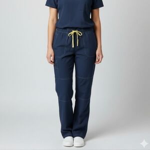 Spread Good Cheer Workwear Drawstring Scrub Pants Nylon Comfort Fit XLT